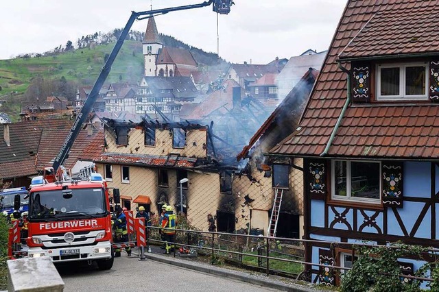 Das Archivbild vom 13. April 2023 zeig... im baden-wrttembergischen Gernsbach.  | Foto: Julian Rettig (dpa)