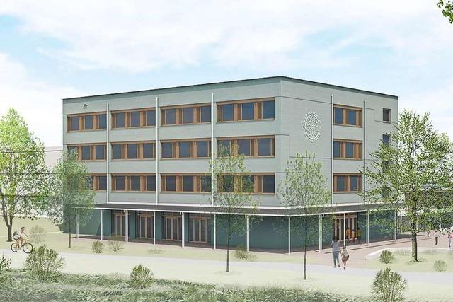 Baubeginn bei der 17-Millionen-Euro-Erweiterung an der Max-Planck-Realschule Bad Krozingen