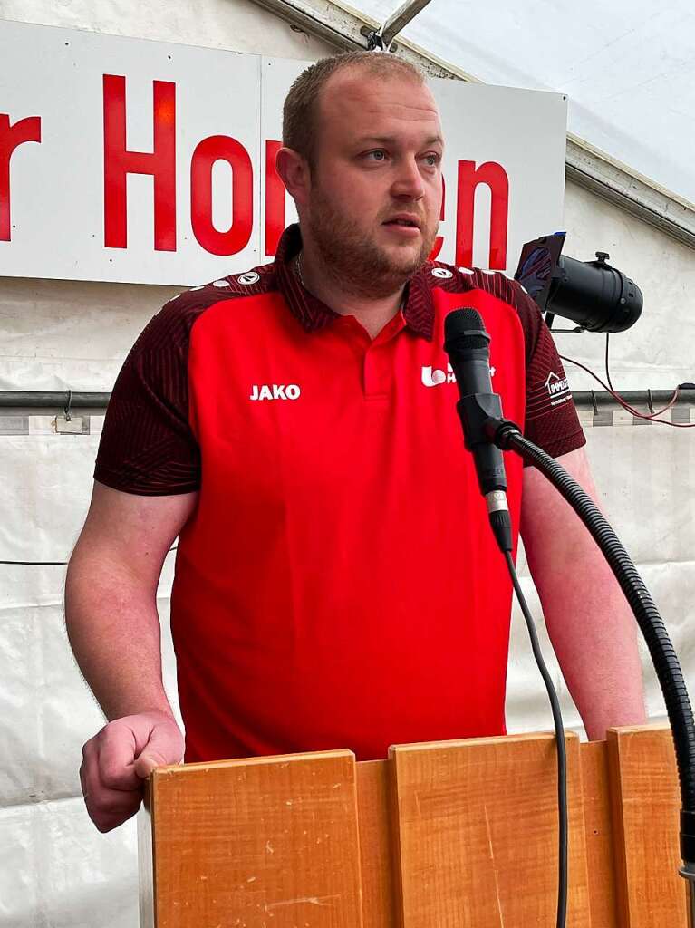 Mit einem Festakt wurde am Vatertag das 100-jhrige Bestehen der Feuerwehr in Horben gefeiert.