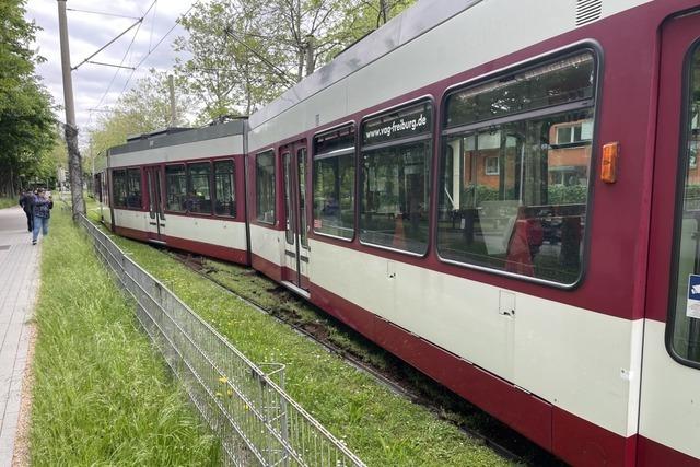 In Freiburg fahren nach einem Unfall die Straenbahnen wieder