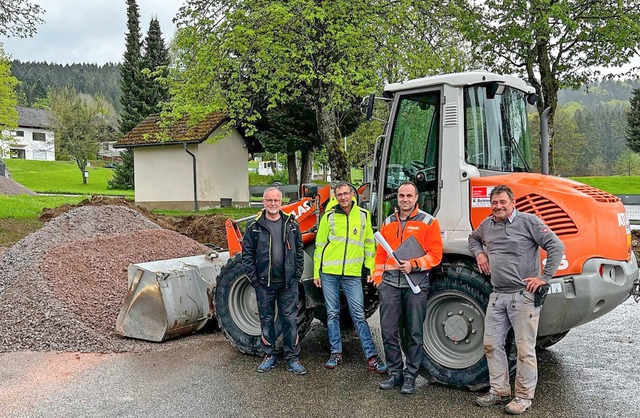 Auf der Baustelle des neuen Wohnmobils...eider vom beauftragten Bauunternehmen   | Foto: Gemeinde Herrischried