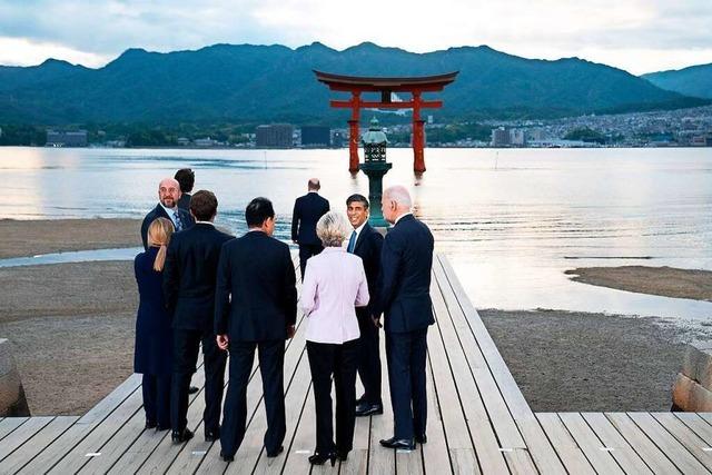 Das Verhltnis zu China wird die Nagelprobe fr die G7-Staaten