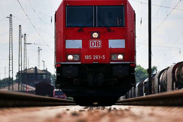 Die Rheintalbahn musste kurzzeitig gesperrt werden.  | Foto: Oliver Berg