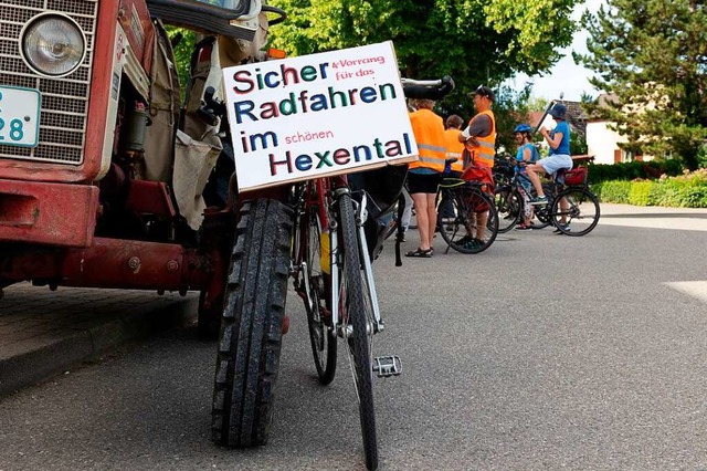 Klimaschutz spielt auch im Hexental ei...sser Radwegeinfrastruktur im Hexental.  | Foto: Timo Drr