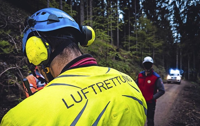 Mit Luftrettung war die Bergwacht Waldkirch an Christi Himmelfahrt im Einsatz.  | Foto: Bergwacht Waldkirch