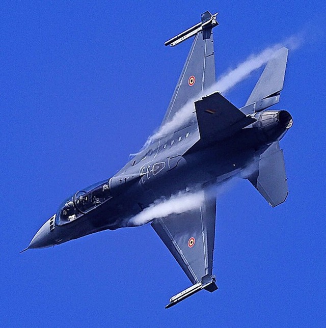 Wendig und schnell: die F16  | Foto: KENZO TRIBOUILLARD (AFP)