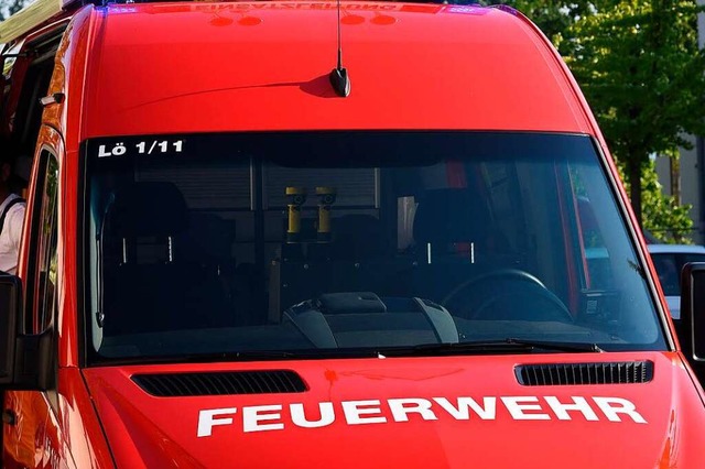 Die Feuerwehr in Brombach feiert ihr 150-jhriges Bestehen.  | Foto: Jonas Hirt