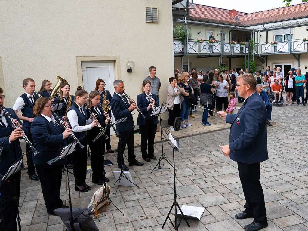 Der Musikverein spielte auf