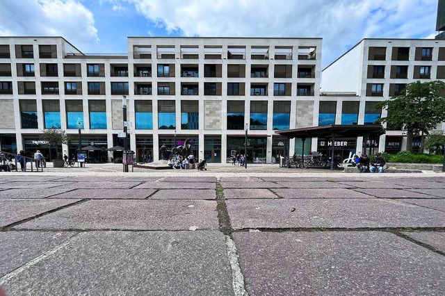 Blick auf den Bahnhofsplatz  | Foto: Jonas Hirt