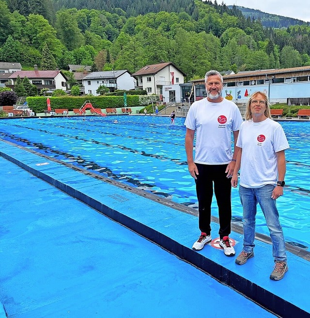 Die Zeller Bademeister Siegmund &#8222...en &#8222;Icke&#8220; Meister (rechts)  | Foto: Peter Palme