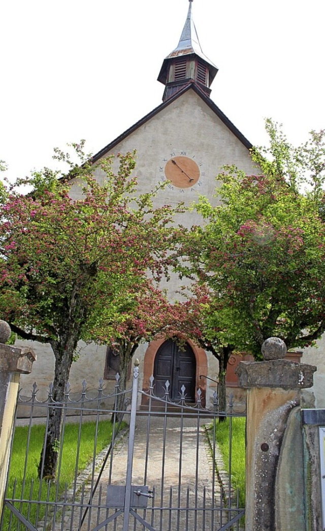 Die Sitzenkircher Hilariuskirche  | Foto: Rolf-Dieter Kanmacher