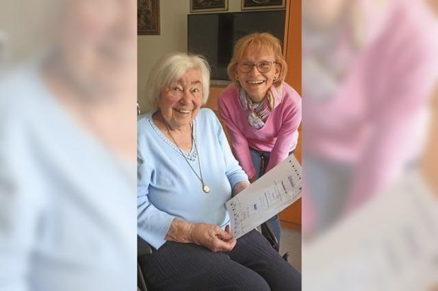 94-Jhrige erhlt Ehrung vom VdK