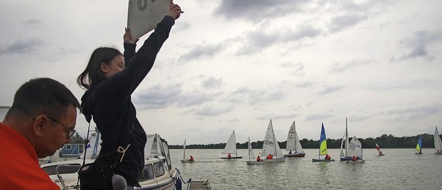 Die Vereinigung Weisweiler Wassersport...chenende Wettbewerbe fr alle Klassen.  | Foto: Ilona Hge