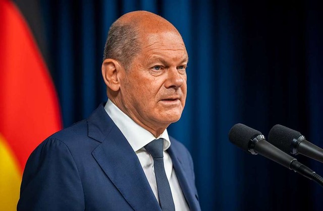 Olaf Scholz ist der vierte sozialdemok... in der Geschichte der Bundesrepublik.  | Foto: Michael Kappeler (dpa)