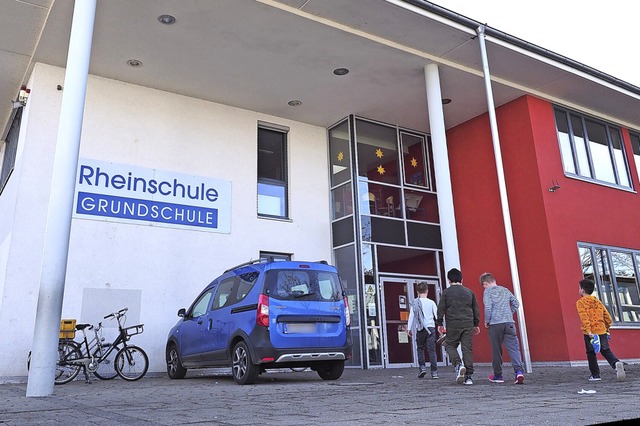 Die Rheinschule soll wachsen. Hundert ...nnte ein weiteres Schulhaus entstehen.  | Foto: Jutta Geiger