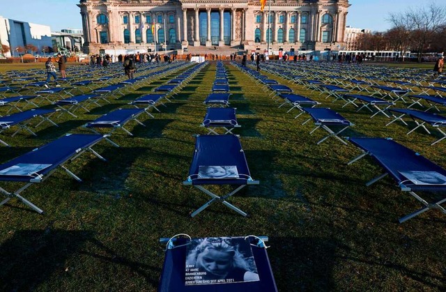 Die Initiative &#8222;Nicht genesen&#8... an, der am Donnerstag behandelt wird.  | Foto: ODD ANDERSEN (AFP)