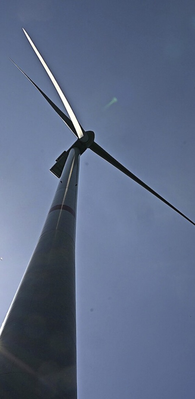 Der Regionalverband regelt ber den Re...eten fr den Bau von Windkraftanlagen.  | Foto: Bernd Weibrod (dpa)