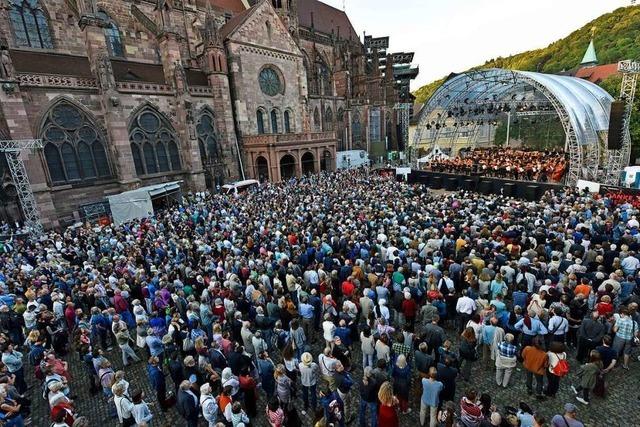 20.000 Tickets für Münsterplatz-Konzerte in Freiburg sind schon verkauft