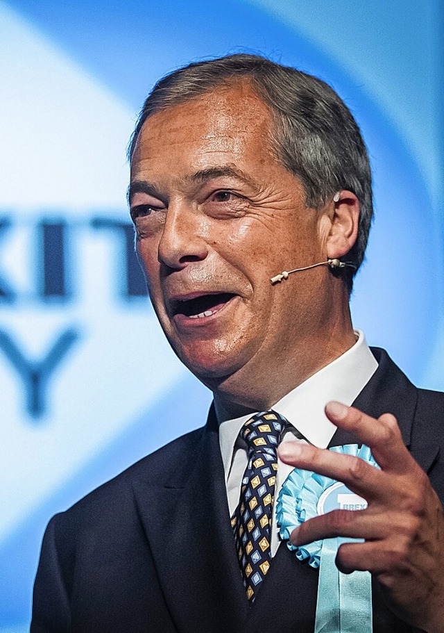 Nigel Farage   | Foto: Danny Lawson (dpa)