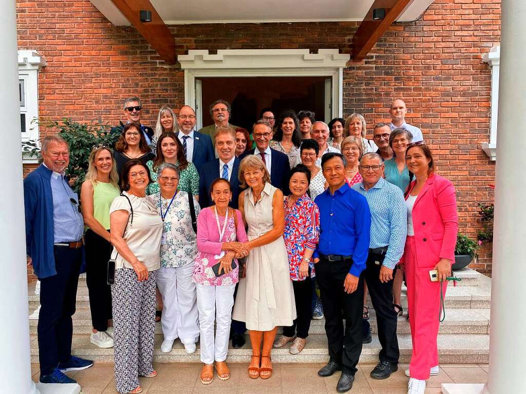 Die Lahrer Delegation auf ihrer Reise nach Costa Rica und Alajuela