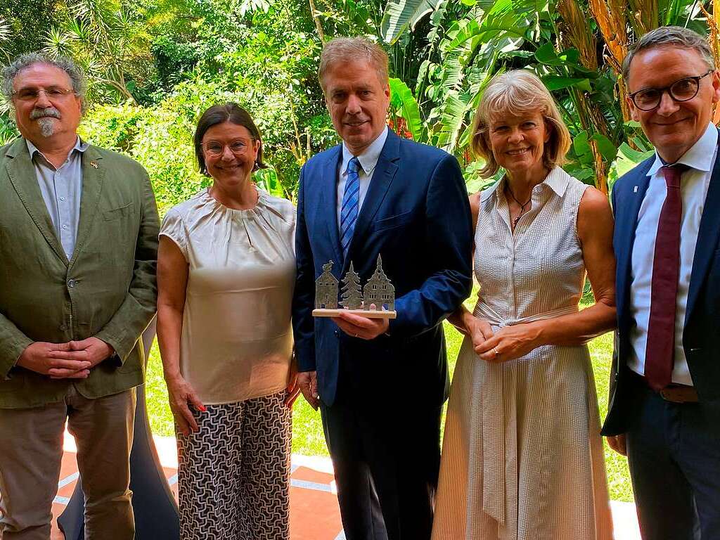 Die Lahrer Delegation auf ihrer Reise nach Costa Rica und Alajuela