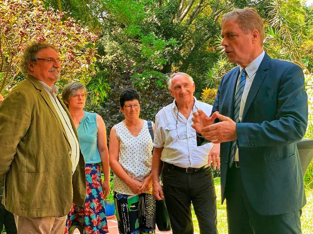 Die Lahrer Delegation auf ihrer Reise nach Costa Rica und Alajuela