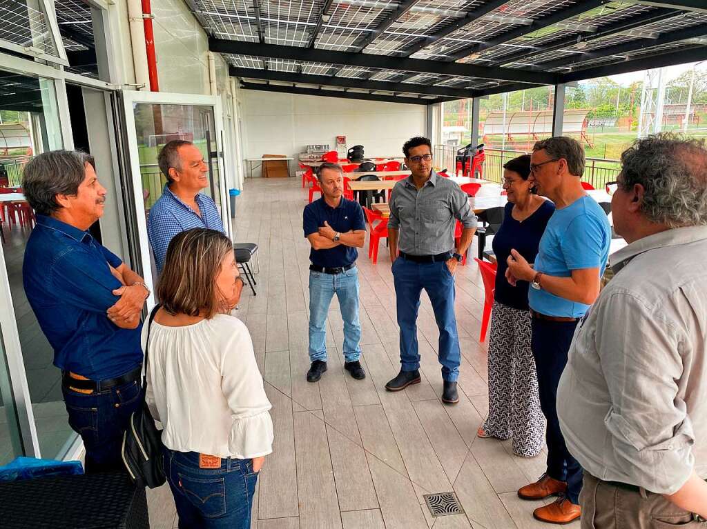 Die Lahrer Delegation auf ihrer Reise nach Costa Rica und Alajuela