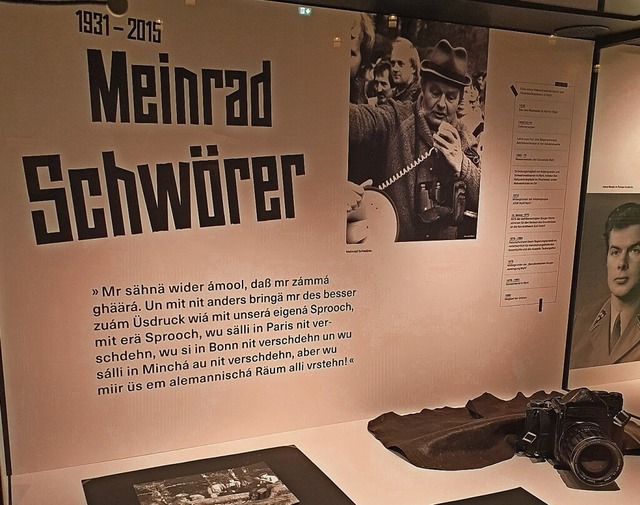 Meinrad Schwrer aus Wyhl ist einer de...tuttgart besonders vorgestellt werden.  | Foto: Heimatverein (Niklas Kniebhler)