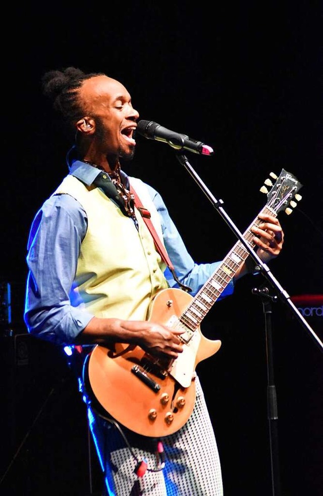 Fantastic Negrito begeisterte die Besu... Black Roots Music aus Blues und Funk.  | Foto: Thomas Loisl Mink