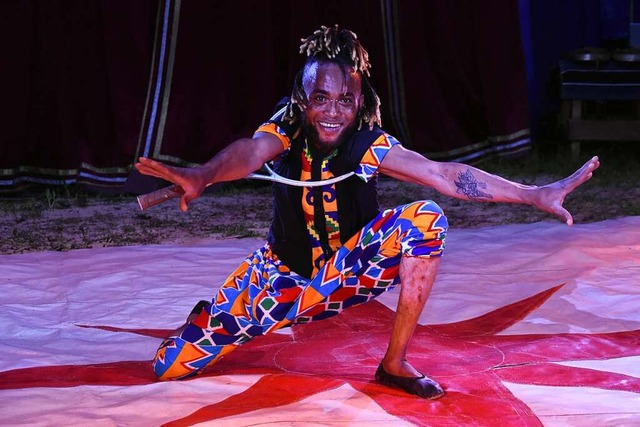 Tee Tee aus Ghana ist der Star der Show.  | Foto: Andrea Steinhart