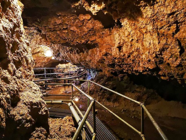 Die Tschamberhhle ist noch immer gesc...itsbedenken zum  Eingangsbereich gibt.  | Foto: Rheinfelden Tourismus