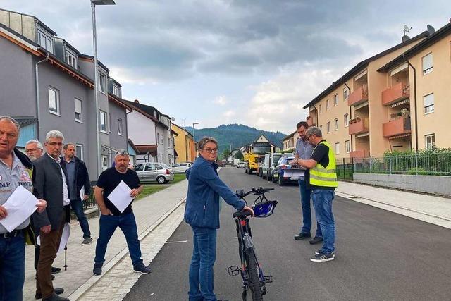 Die Breitmattstrae in Wehr ist nach fnf Jahren fertig