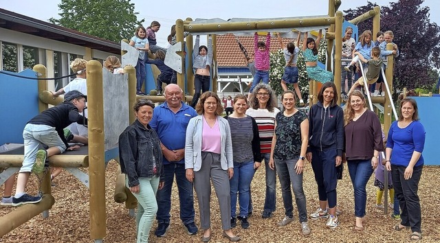 Gemeinsam mit der Schule und den Vertr...rch wurden die Spielgerte ausgesucht.  | Foto: Stadt Kandern