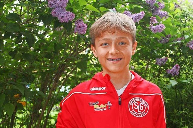 Ein Löffinger ist mit 14 Jahren bereits Fußball-Schiedsrichter