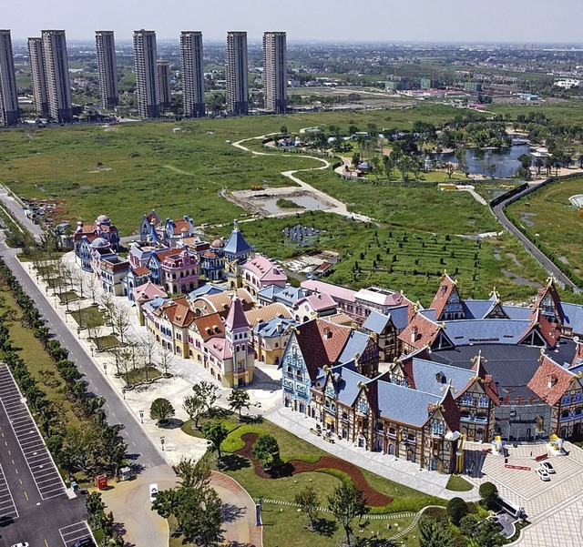 Eine deutsche Altstadt in Taicang &#82...n eine Affinitt zur deutschen Kultur.  | Foto: VIVIAN LIN