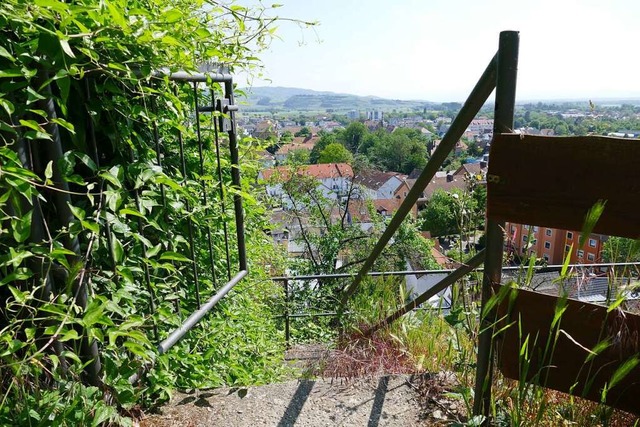 Am Schlossberg gibt es wildromantische... und zugnglich gemacht werden sollen.  | Foto: Dirk Sattelberger