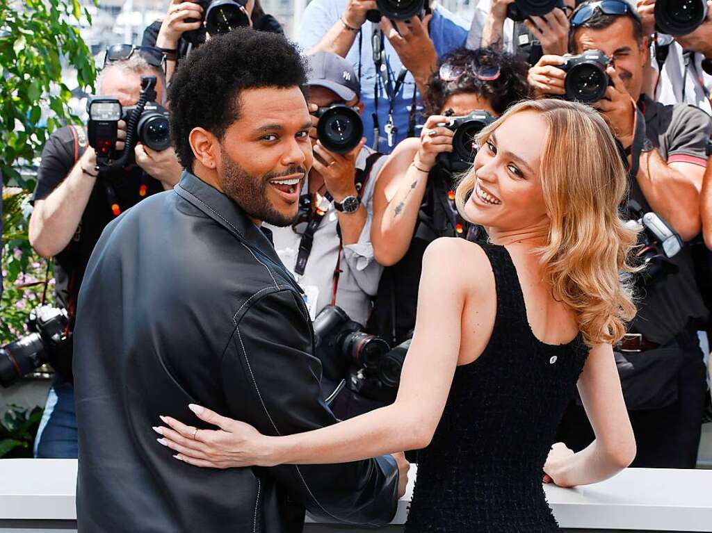 Abel Tesfaye alias Rapper The Weeknd und Lily-Rose Depp