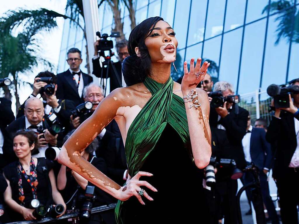 Winnie Harlow, Model aus Kanada, kommt zur Premiere des Films The Pot-au-Feu.