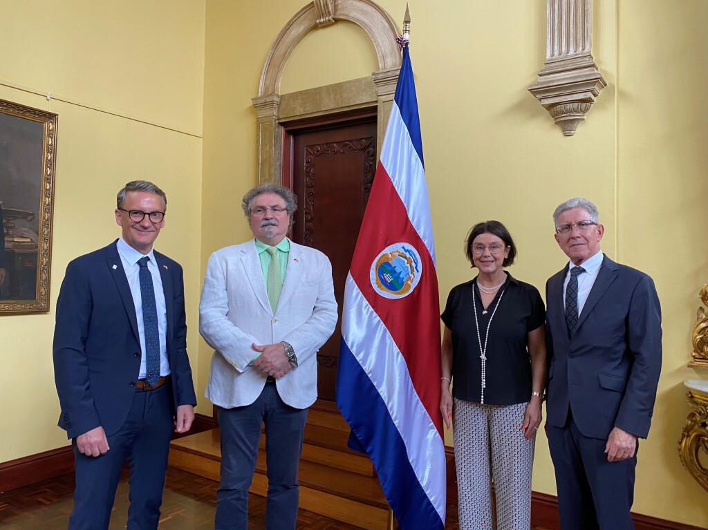 Die Lahrer Delegation auf ihrer Reise nach Costa Rica und Alajuela