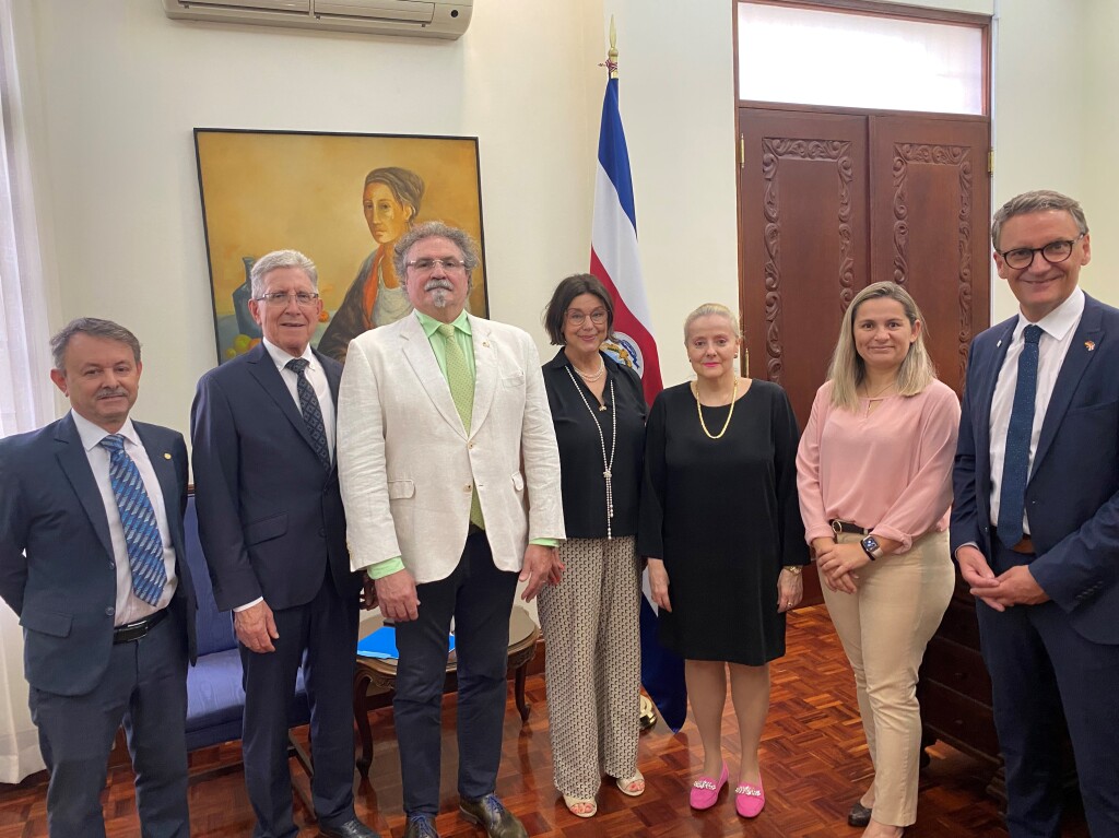 Die Lahrer Delegation auf ihrer Reise nach Costa Rica und Alajuela