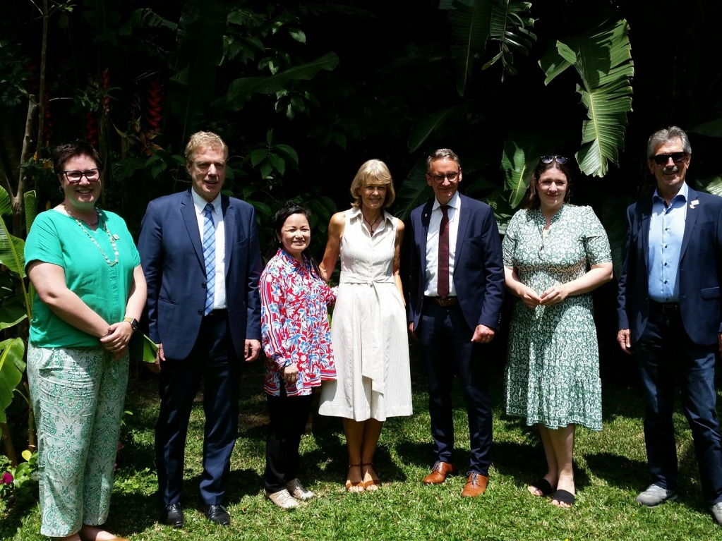 Die Lahrer Delegation auf ihrer Reise nach Costa Rica und Alajuela