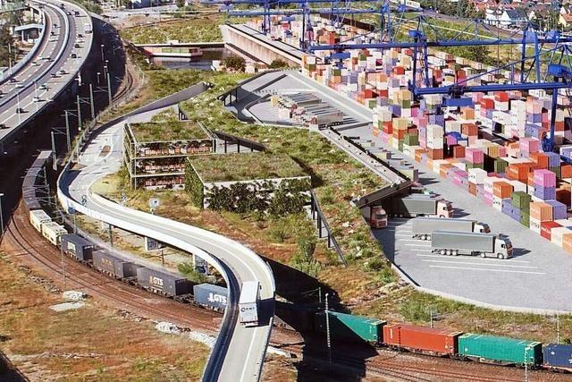 Neues Basler Containerterminal im Rheinhafen verzgert sich weiter