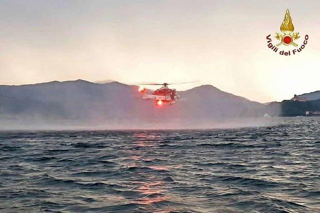 Vier Menschen sterben bei Bootsunglck auf dem Lago Maggiore