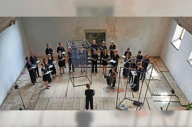 Ensemble Chœur3 zeigt sein neues Werk in der Pausluskirche