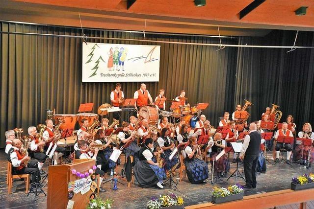 Trachtenkapelle Schluchsee sorgt fr runden Konzertgenuss