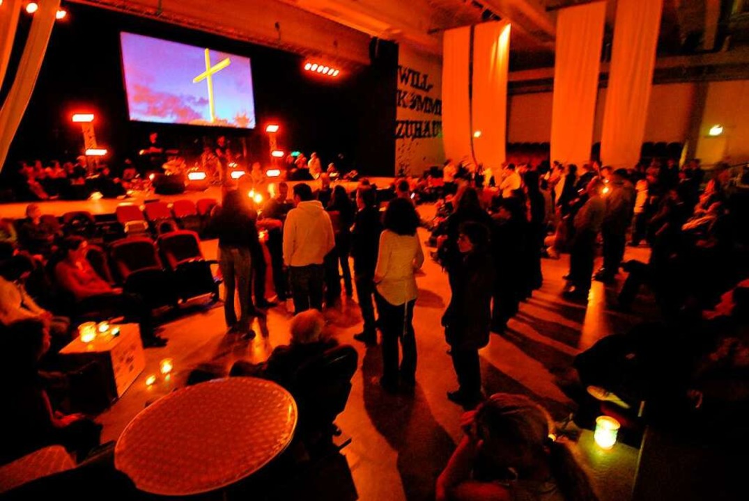 Ein Archivbild vom Auditorium des G5, ...ntrum der Freikirche Awakening Church   | Foto: Birgit-Cathrin Duval