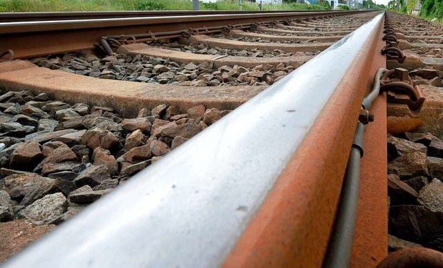 Die Gleise der vielbefahrenen Strecke ...ichtungen gesperrt worden Symbolbild).  | Foto: Holger Hollemann