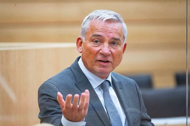 CDU-Politiker Thomas Strobl meldet fr...fe von mehr als 700 Millionen Euro an.  | Foto: Marijan Murat (dpa)