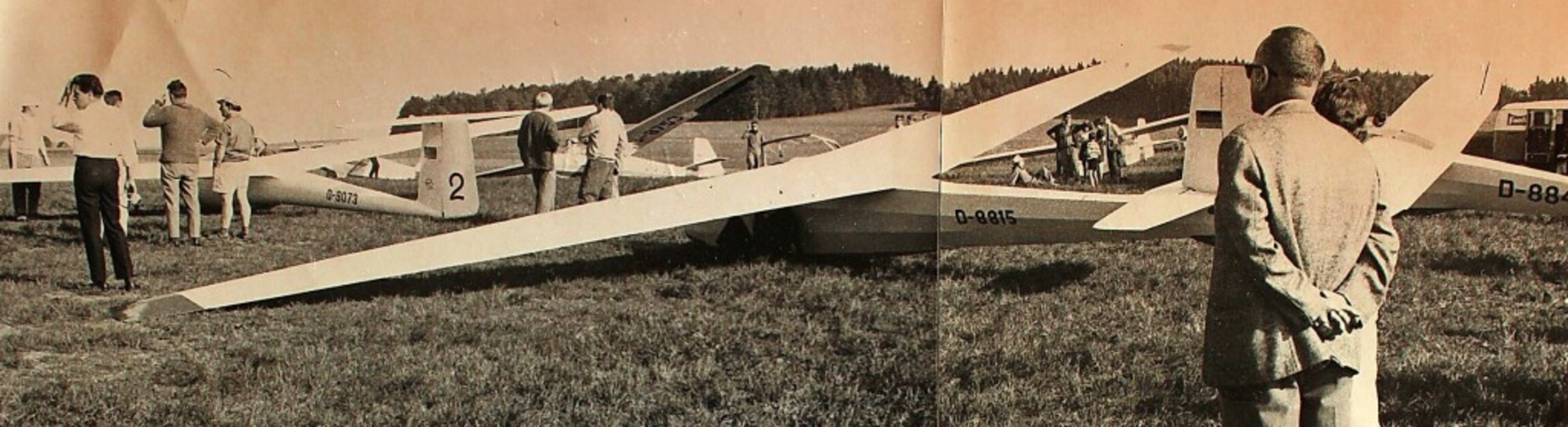 Früher waren es Segelflugzeuge, die im...s Interesses von Flugschauen standen.   | Foto: Hansjörg Bader