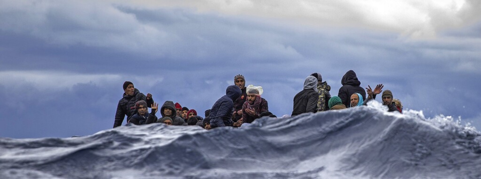 Das Mittelmeer gilt als gefhrlichste Fluchtroute der Welt.  | Foto: Santi Palacios